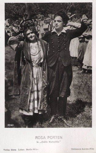 Rosa Porten and Max Wogritsch in Gräfin Maruschka (1917)