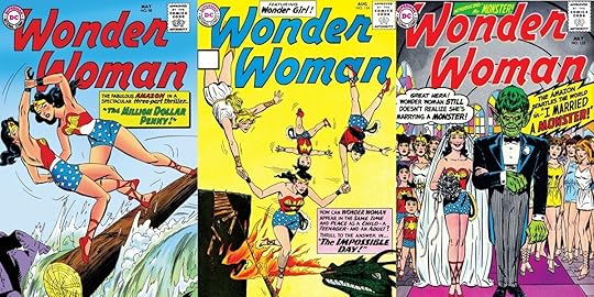 Silver Age Wonder Woman covers by Ross Andru.