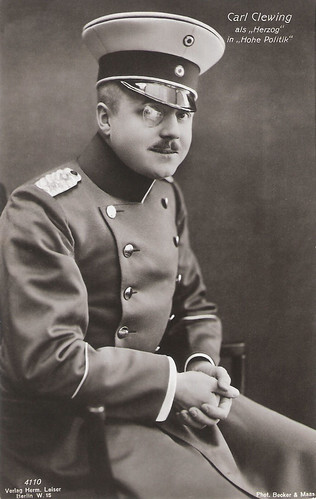 Carl Clewing in Hohe Politik