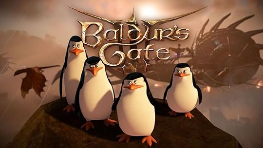 Madagascar's Penguins meet Baldur's Gate 3 3
