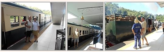 The North Borneo Railway steam train comprises of 5 coaches, each named after a small town along the 134 kilometres (83 miles) route.