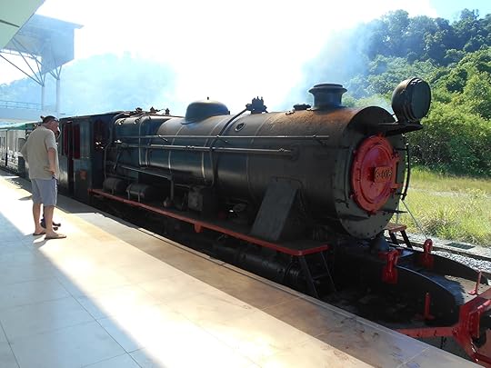 The steam locomotive you travel on is one of the rare few trains in the world that still uses firewood and was originally manufactured in 1896 by the Vulcan Foundry in Newton-le-Willows Lancashire UK.