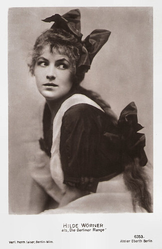 Hilde Wörner in Die Berliner Range (1913)