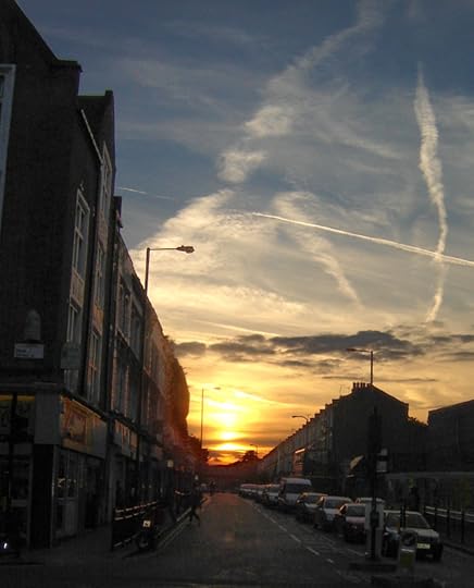 Hackney-sunset