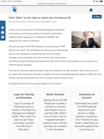 PM Prepcast homepage