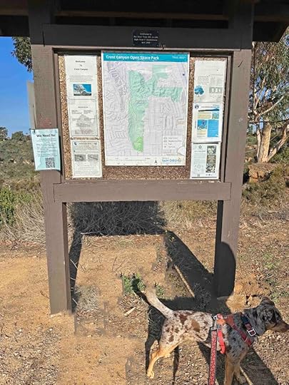 Crest Canyon Park sign
