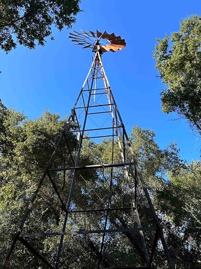 windmill near the ranch