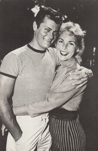 Janet Leigh and Tony Curtis