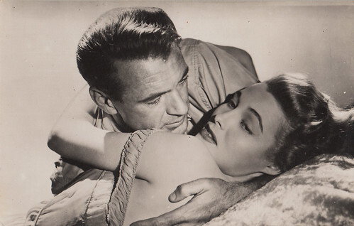 Patricia Neal and Gary Cooper
