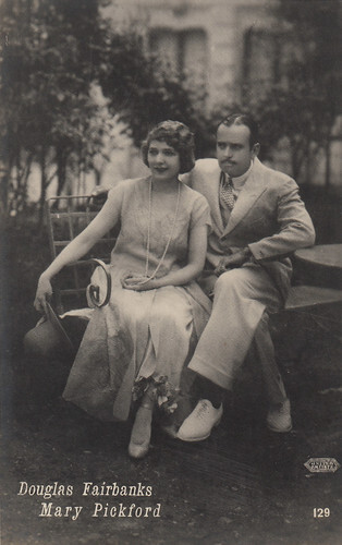 Mary Pickford and Douglas Fairbanks