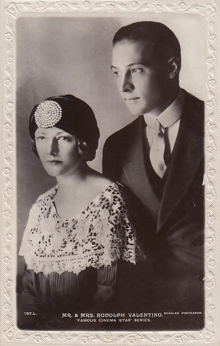 Natacha Rambova and Rudolph Valentino