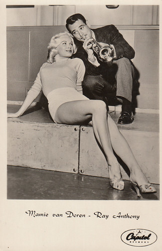 Mamie van Doren and Ray Anthony
