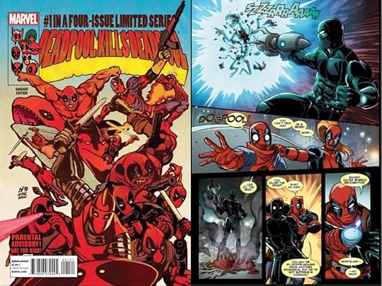 The death of Dogpool in 2013's Deadpool Kills Deadpool.