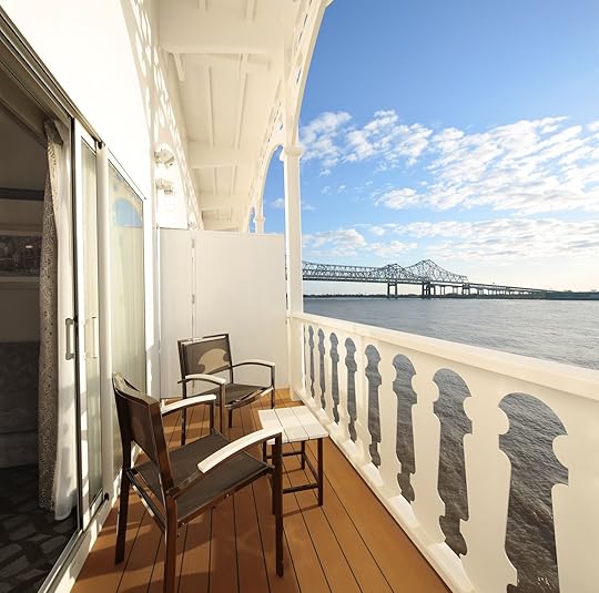 Balcony - Deluxe Outside Stateroom Cat. A - American Countess.American Queen Steamboat Company Balcony - Deluxe Outside Stateroom Cat. A