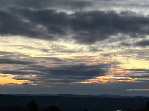 New Years sunrise 2024 710 am peak pink