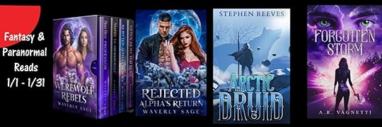 Fantasy & Paranormal Reads - January - Ends 1/31 - YA,