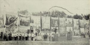 phrases and their meanings pt. 2 | Ringling Brothers Circus Sideshow banner.