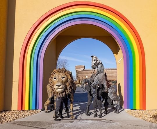 Aslan and Bree at the Ark Encounter