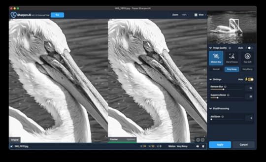 Topaz Sharpen AI aplikasi editor foto terbaik