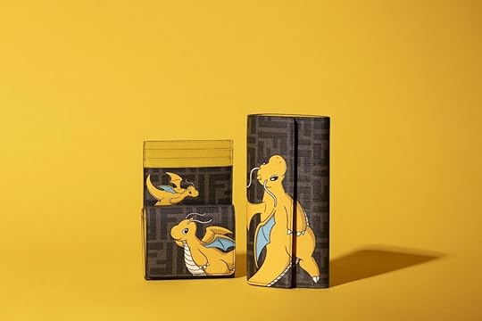 Pokemon Fendi collaboration collection dragonite wallet