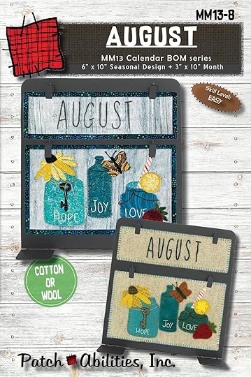 NEW! Patch Abilities Appliqué Wall Hanging Patterns & Hardware at ShopNZP.com!