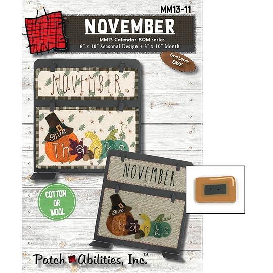 NEW! Patch Abilities Appliqué Wall Hanging Patterns & Hardware at ShopNZP.com! 