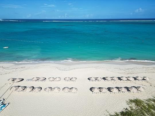 The beach at The Somerset at Grace Bay, turks and caicos