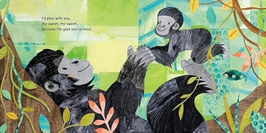 Interior spread of A World of Love by Aimee Reid