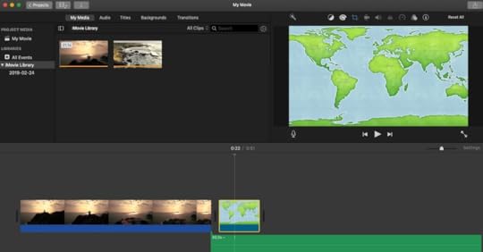  iMovie software edit video macos 