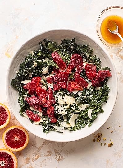 blood orange kale salad