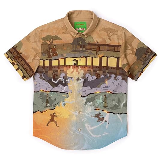 RSVLTS Avatar the last Airbender 2024 shirt collection Zuko/Fire Nation Shirt front