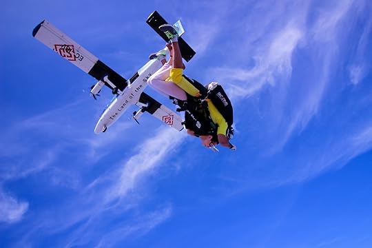 sky diving risk taking