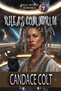 Rhea's Conundrum is a Witch in Space spin-off of the Baga Shores Romance Series.