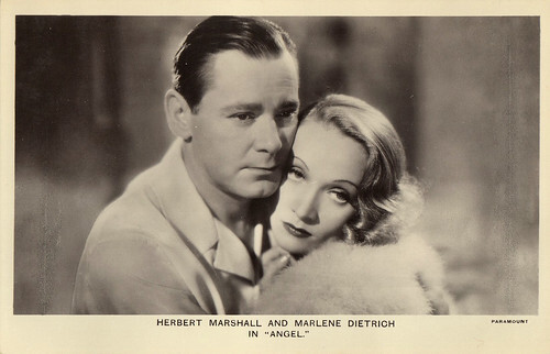 Herbert Marshall and Marlene Dietrich in Angel (1937)