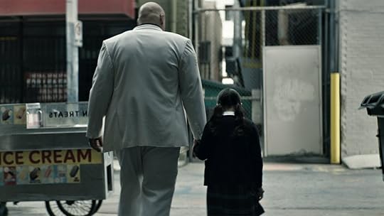 Wilson Fisk with a young Maya in Echo