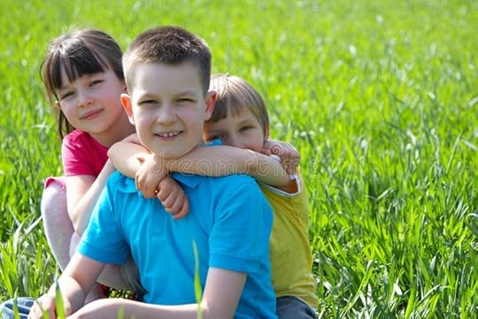 Children in a Meadow stock photo. Image of country, childhood - 2989718