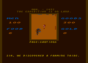 The Seven Cities of Gold (Atari 8-bit)