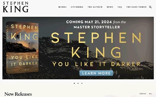 Stephen King Author Website