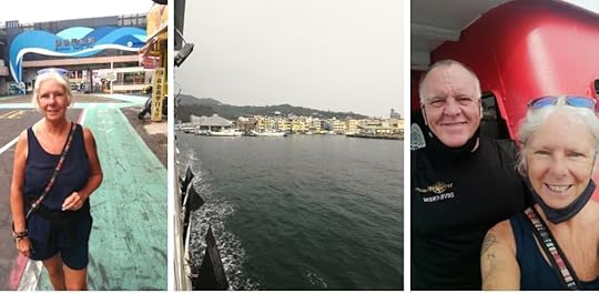 Gushan Pier Kaohsiung ferry over to Cijin Island. The Backpacking Housewife