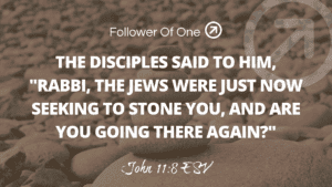 Questioning Jesus – John 11:8