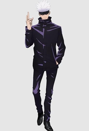 image of satoru gojo wearing a suit