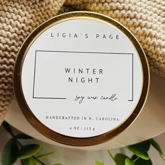 Winter's Night Candle by Ligia's Page for YarnYAY