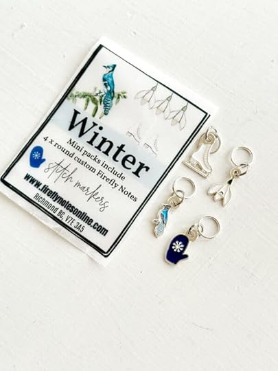 Firefly Notes Stitch Markers for YarnYAY! Quarterly