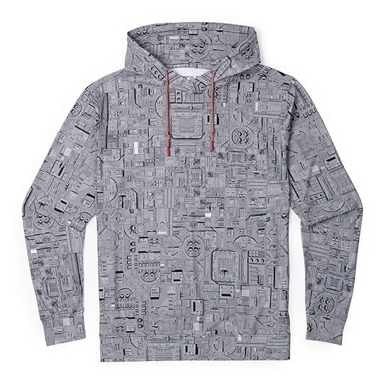 u0022That's No Moonu0022 hoodie celebrates Star Wars' Death Star approach.
