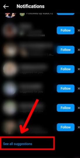 Instagram See all suggestions