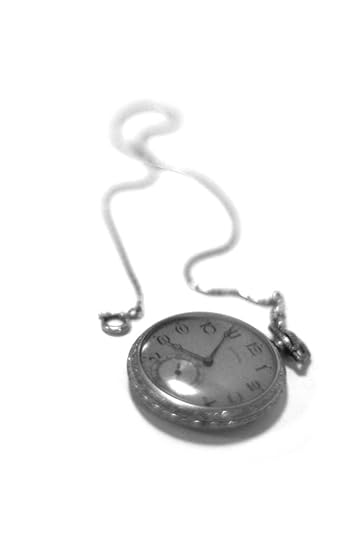 an old railroad pocket watch