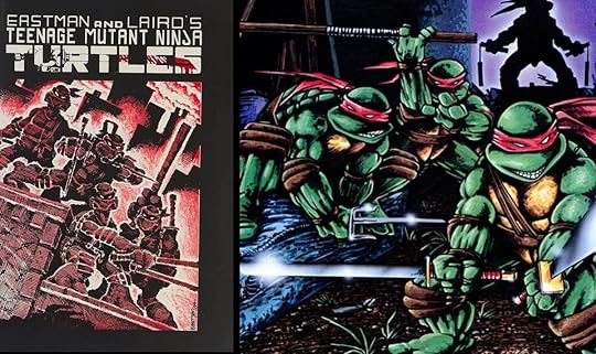 Original Teenage Mutant Ninja Turtles artwork from Kevin Eastman and Peter Laird.