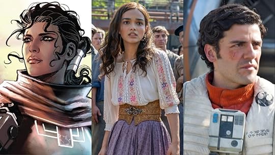 Shara Bey, Rachel Zegler in Hunger Games, Oscar Isaac's Poe Dameron