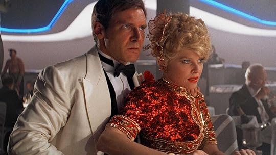 Harrison Ford and Kate Capshaw in a nightclub in