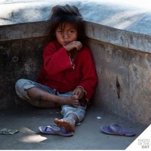 beggar girl